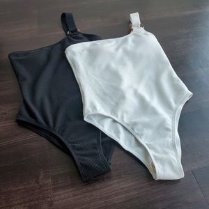 Boss Babe Body Suit  3 Black Left   | 1 white available size L